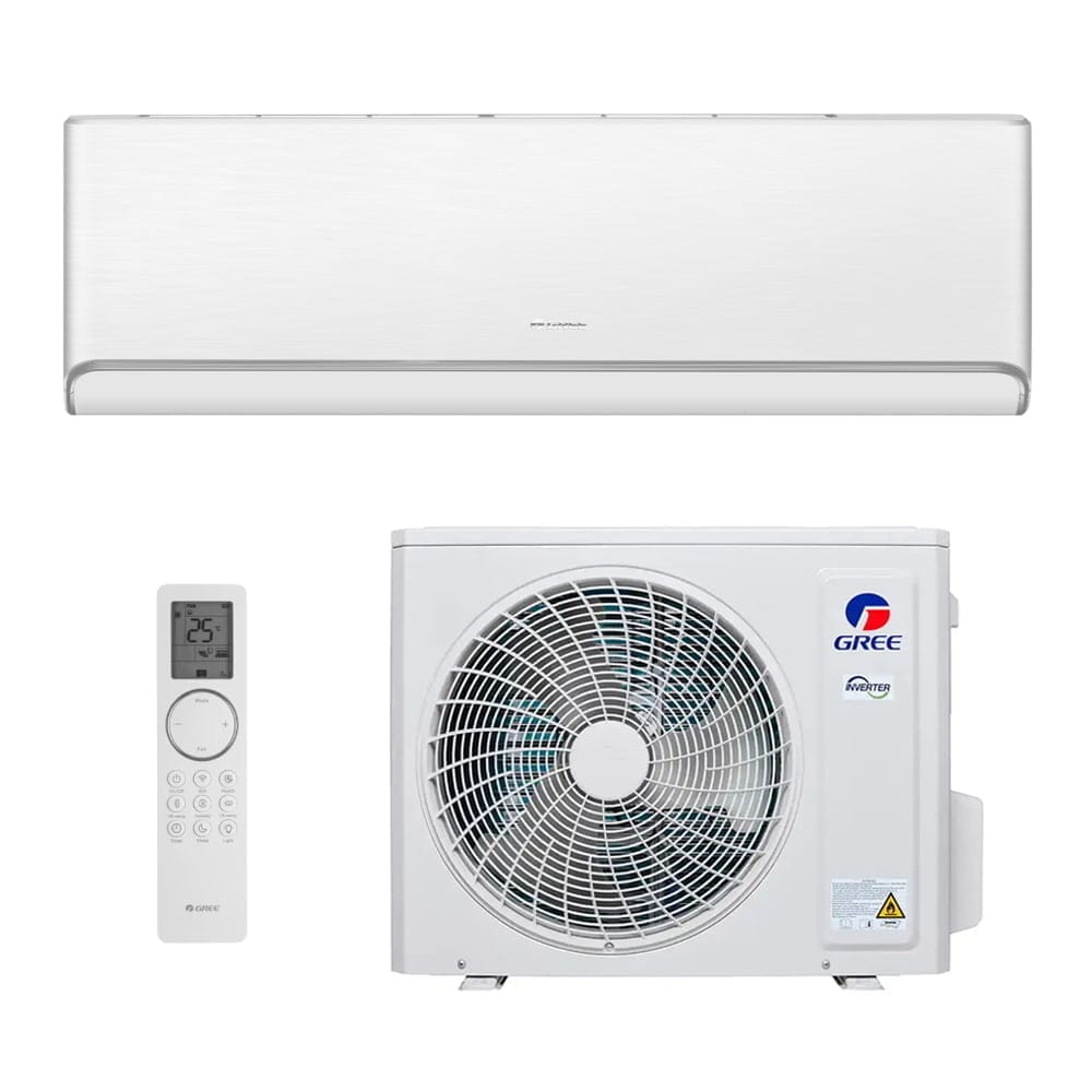 Šilumos siurblys Gree AIRY ULTRA FAST COMPRESSOR GWH24AVEXH-K6DNA1B/I + GWH24AVEXH-K6DNA1B/O 7,1/7,8 kW