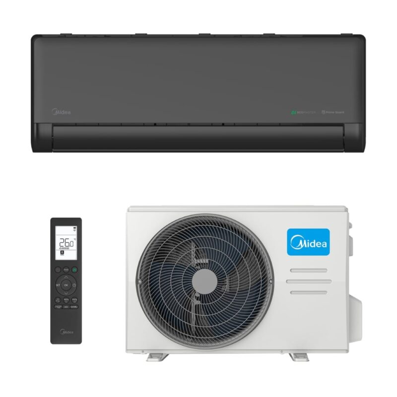 Šilumos siurblys Midea EZ SOLSTICE EZB-24RD6-I + EZ-24RD6H-O 7,0/7,3 kW