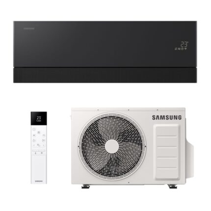 Bevėjis oro kondicionierius Samsung Wind Free Premiere+ Black AR70H12CAABNEU + AR70H12CAAWXEU 3,5/4,0 kW
