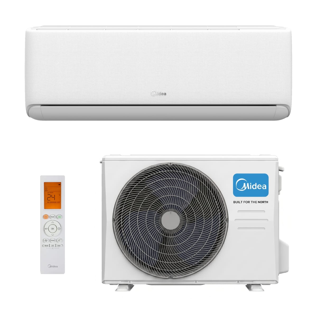 midea-raynor.jpg Šilumos siurblys Midea RAYNOR EX-12RE1N-I + EXH-12RE1N-O 3,5/4,2 kW - Image 1